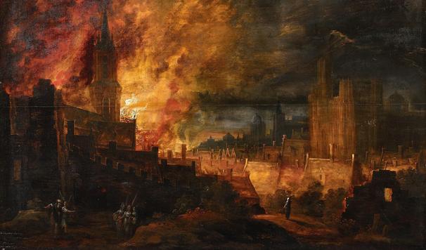 Pieter Segart, Zniszczenie Sodomy i Gomory